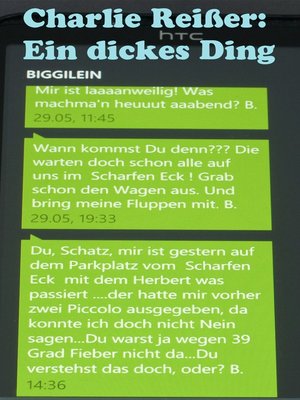 cover image of Ein dickes Ding